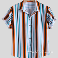 Mens striped casual shirt